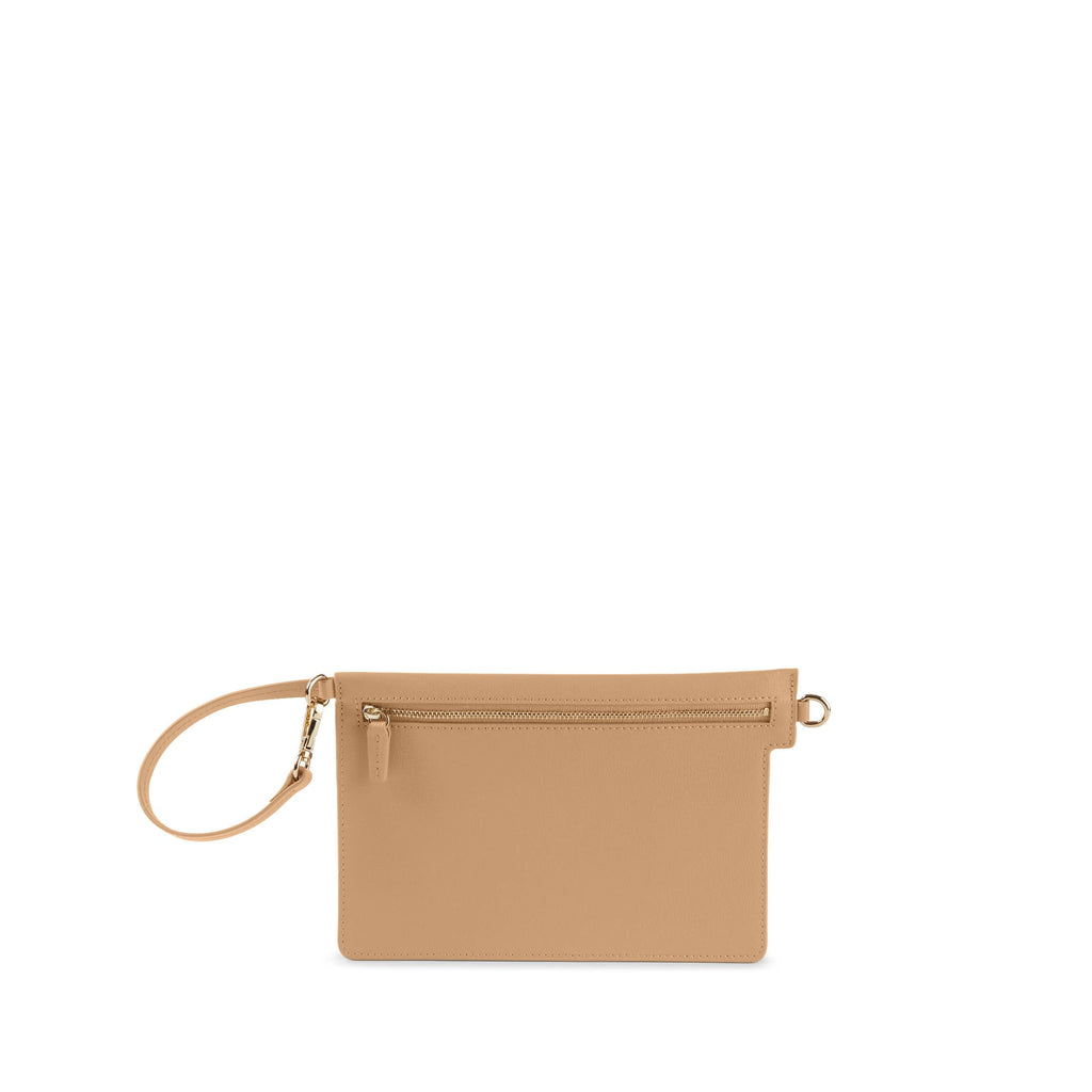 Belmont Structured Tote Tan