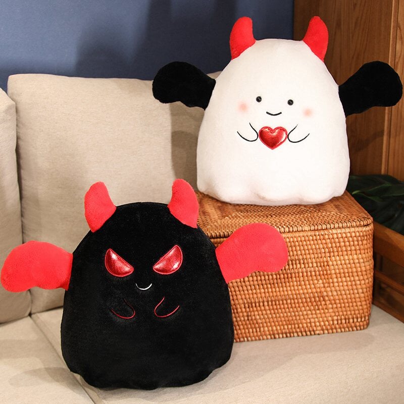 Charming Angel & Mischievous Devil Ghost Plushies