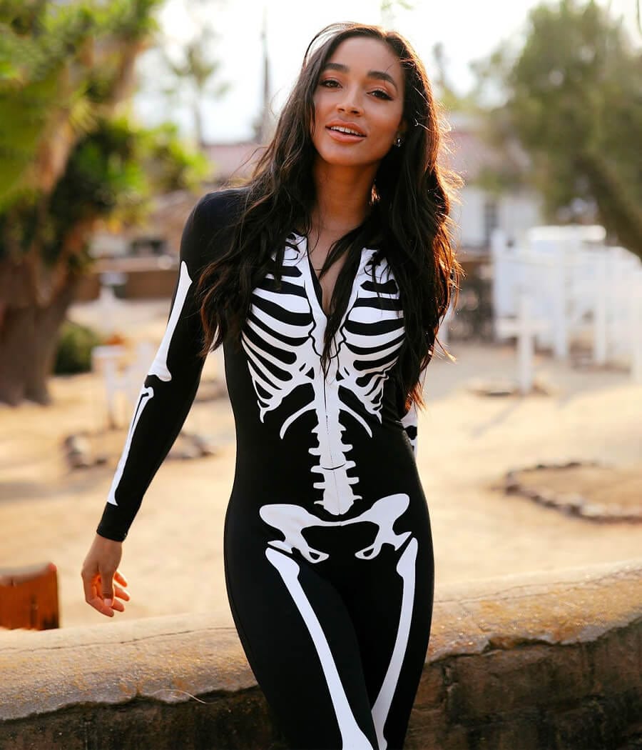Skeleton Bodysuit Costume